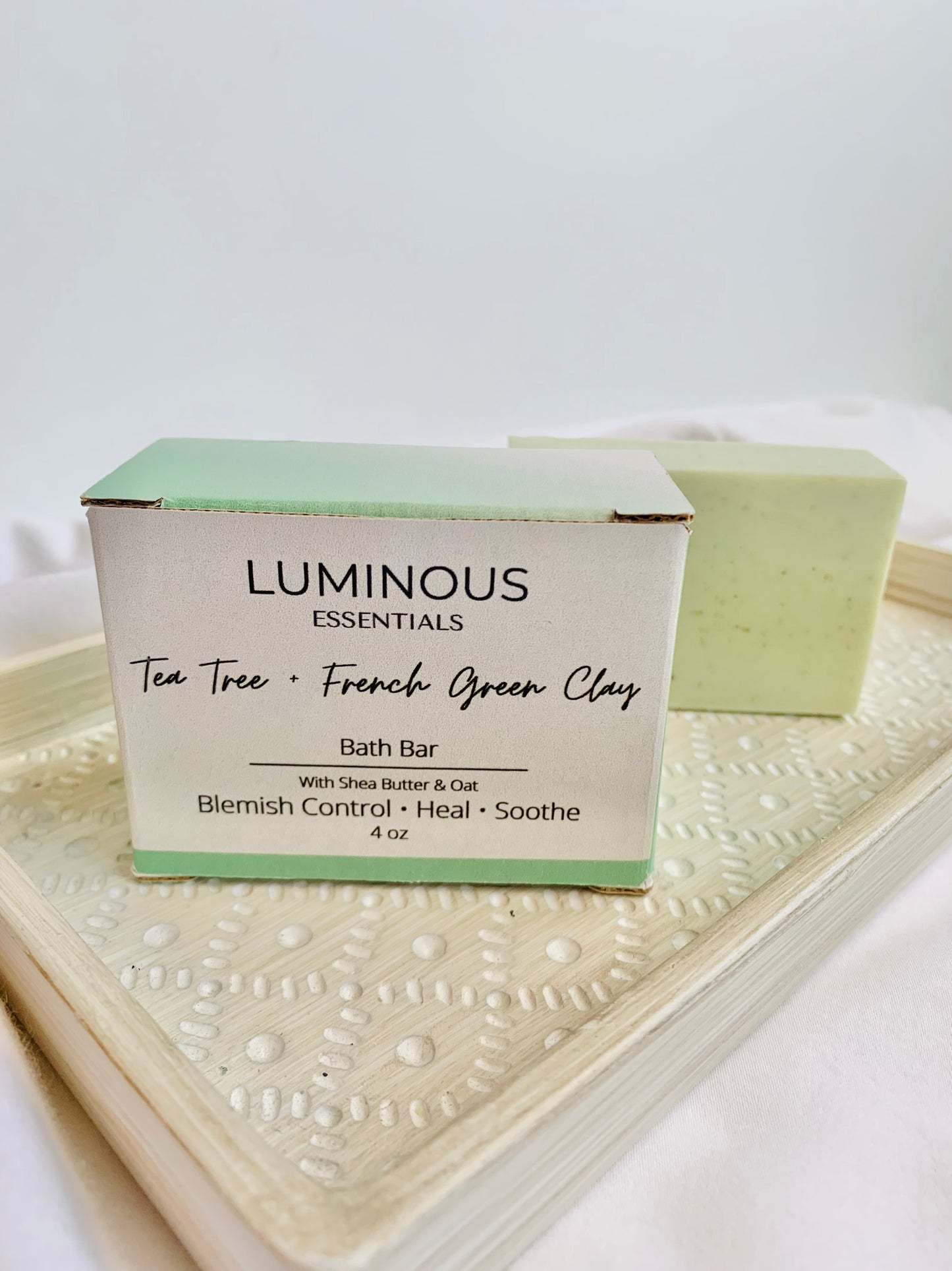Tea Tree + French Green Clay Bath Bar