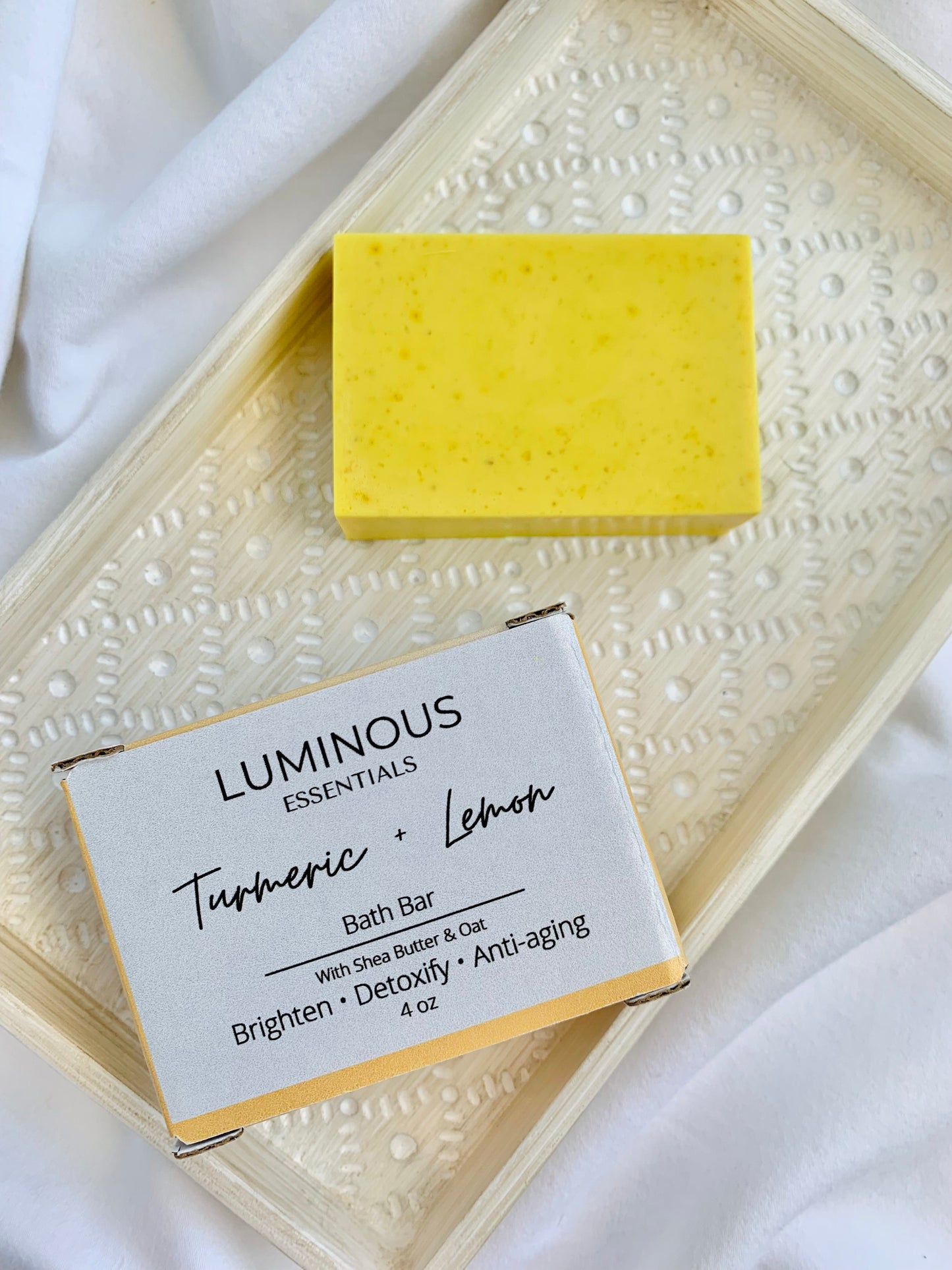 Turmeric + Lemon Bath Bar