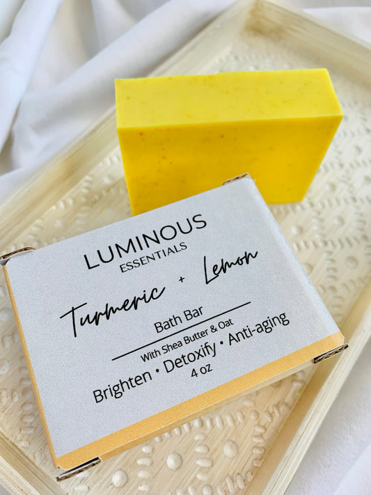 Turmeric + Lemon Bath Bar